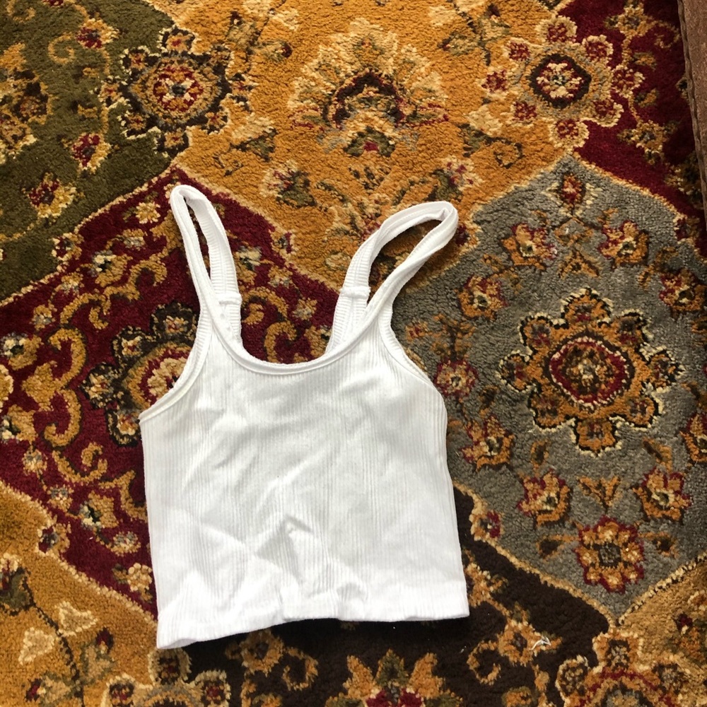 Urban white tank